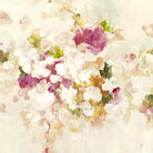 Floral Blush V4 de Lisa Ridgers sur GIANT ART - blanc et crème, fleurs abstraites.