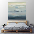 In The Calm by Lisa Ridgers on GIANT ART - grays abstract landscape abstract landscapes
