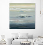 In The Calm by Lisa Ridgers on GIANT ART - grays abstract landscape abstract landscapes