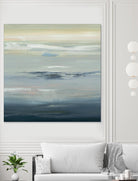 In The Calm by Lisa Ridgers on GIANT ART - grays abstract landscape abstract landscapes