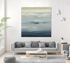 In The Calm by Lisa Ridgers on GIANT ART - grays abstract landscape abstract landscapes