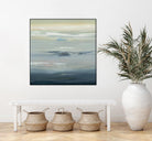 In The Calm by Lisa Ridgers on GIANT ART - grays abstract landscape abstract landscapes