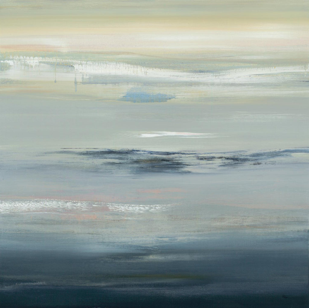 In The Calm de Lisa Ridgers sur GIANT ART - gris paysages abstraits paysages abstraits