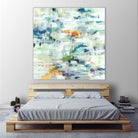 Conclusion Of The Day by Lisa Ridgers on GIANT ART - whites & creams abstract white