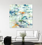 Conclusion Of The Day by Lisa Ridgers on GIANT ART - whites & creams abstract white