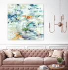 Conclusion Of The Day by Lisa Ridgers on GIANT ART - whites & creams abstract white