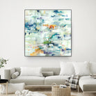 Conclusion Of The Day by Lisa Ridgers on GIANT ART - whites & creams abstract white