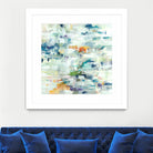 Conclusion Of The Day by Lisa Ridgers on GIANT ART - whites & creams abstract white