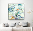 Conclusion Of The Day by Lisa Ridgers on GIANT ART - whites & creams abstract white