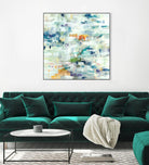 Conclusion Of The Day by Lisa Ridgers on GIANT ART - whites & creams abstract white