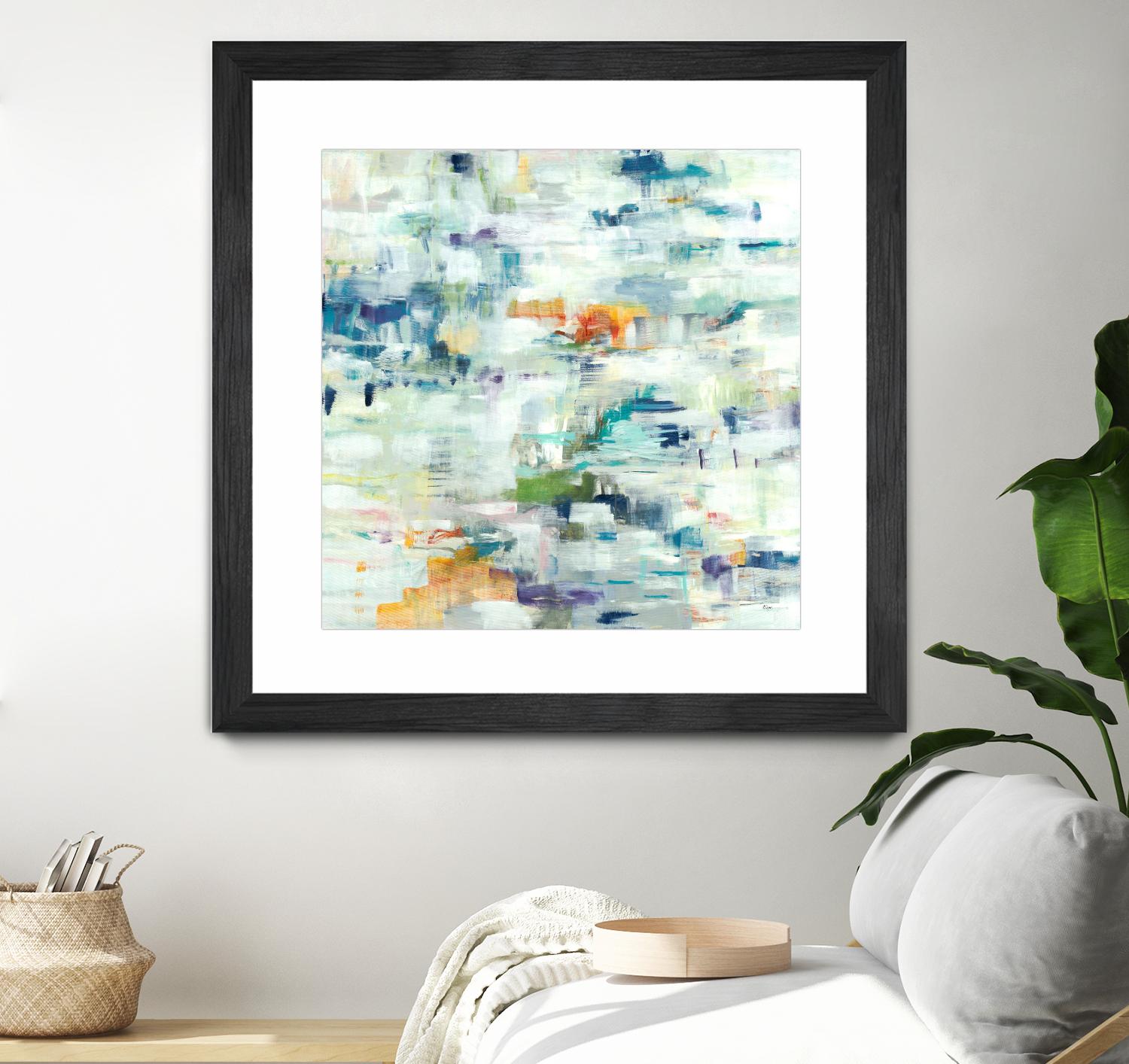 Conclusion Of The Day by Lisa Ridgers on GIANT ART - whites & creams abstract white