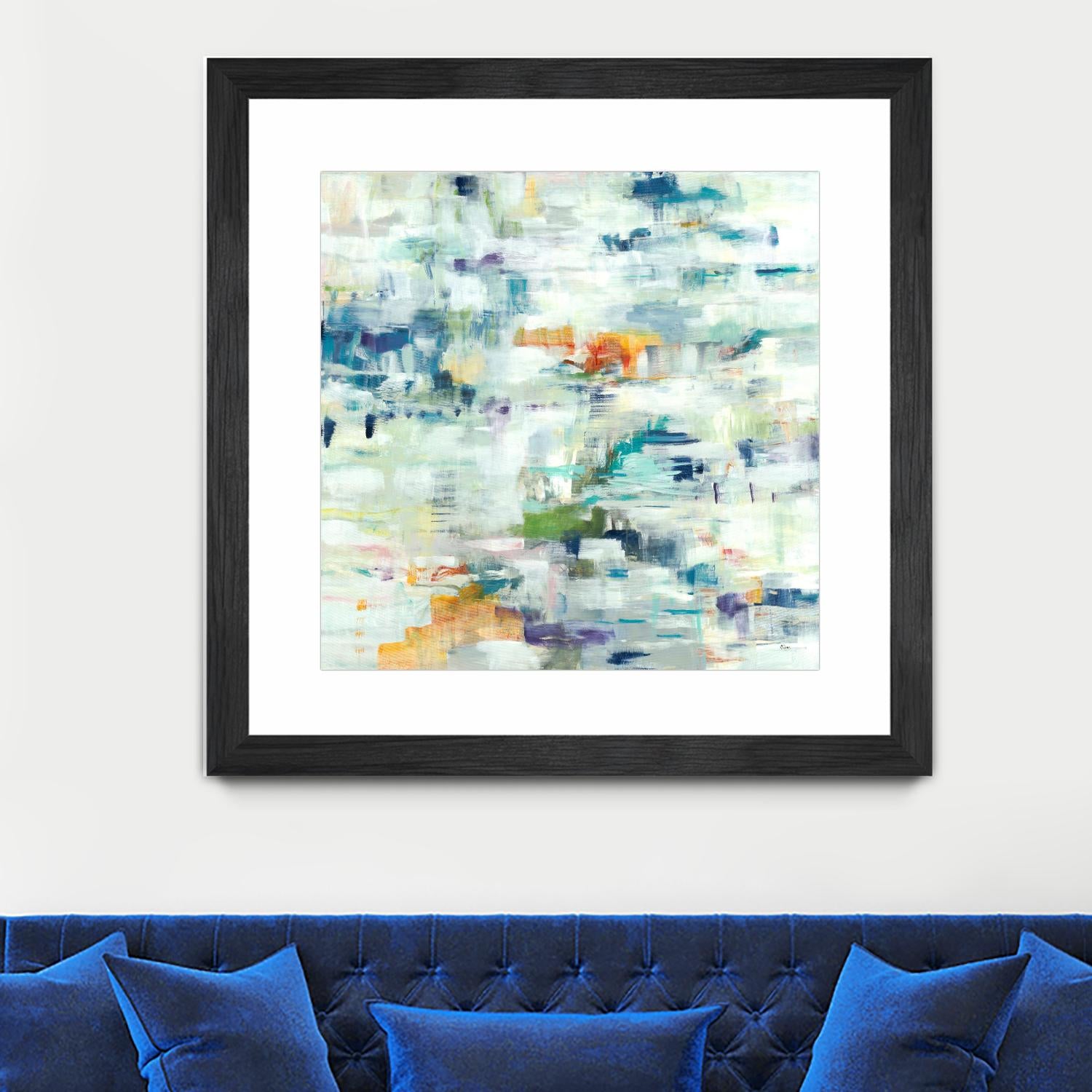 Conclusion Of The Day by Lisa Ridgers on GIANT ART - whites & creams abstract white