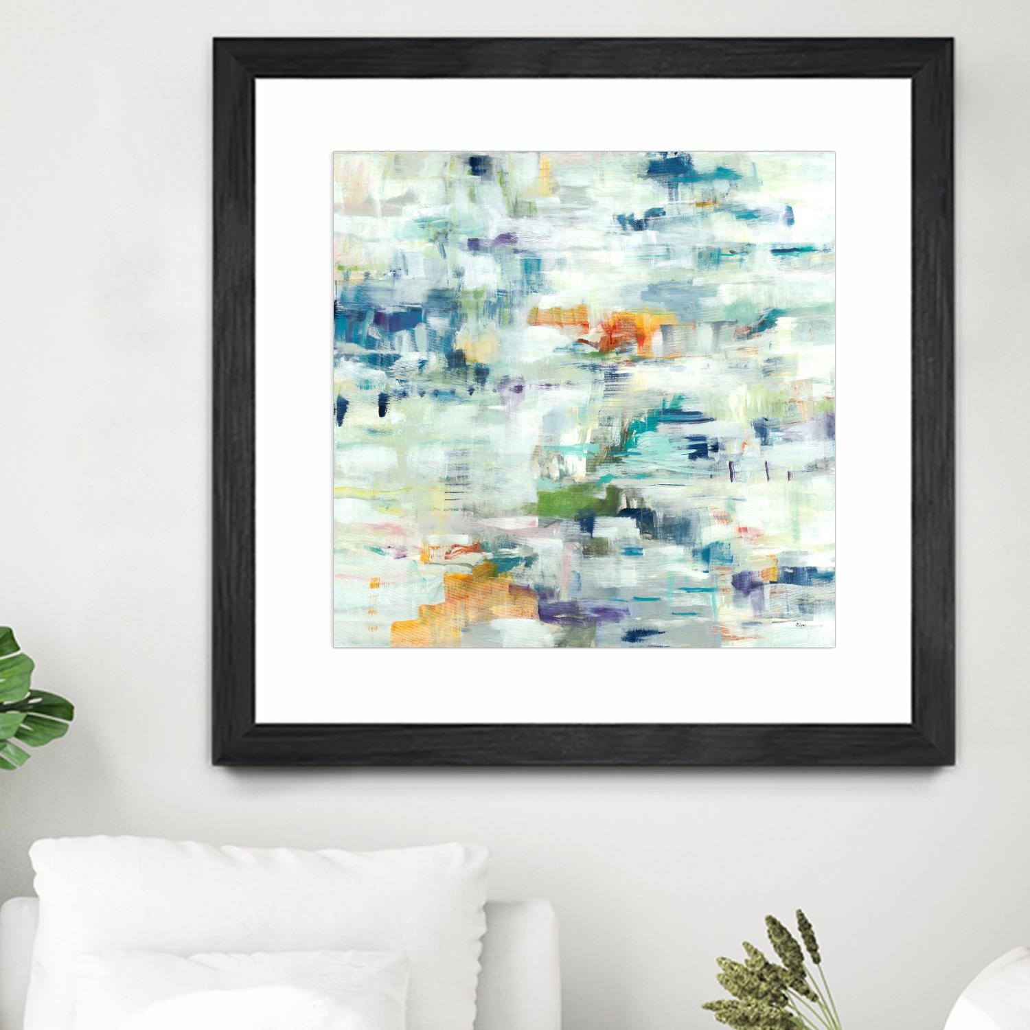 Conclusion Of The Day by Lisa Ridgers on GIANT ART - whites & creams abstract white