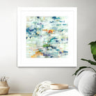 Conclusion Of The Day by Lisa Ridgers on GIANT ART - whites & creams abstract white