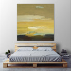 Contemporary Landscape II by Lisa Ridgers on GIANT ART - brown abstract