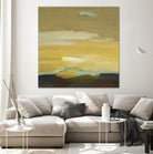 Contemporary Landscape II by Lisa Ridgers on GIANT ART - brown abstract