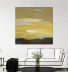 Contemporary Landscape II by Lisa Ridgers on GIANT ART - brown abstract