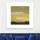 Contemporary Landscape II by Lisa Ridgers on GIANT ART - brown abstract
