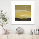 Contemporary Landscape II by Lisa Ridgers on GIANT ART - brown abstract