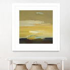 Contemporary Landscape II by Lisa Ridgers on GIANT ART - brown abstract