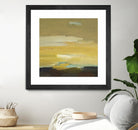 Contemporary Landscape II by Lisa Ridgers on GIANT ART - brown abstract