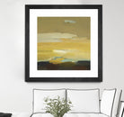 Contemporary Landscape II by Lisa Ridgers on GIANT ART - brown abstract