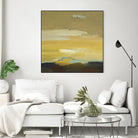 Contemporary Landscape II by Lisa Ridgers on GIANT ART - brown abstract