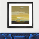 Contemporary Landscape II by Lisa Ridgers on GIANT ART - brown abstract