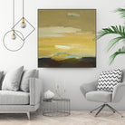 Contemporary Landscape II by Lisa Ridgers on GIANT ART - brown abstract