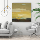 Contemporary Landscape II by Lisa Ridgers on GIANT ART - brown abstract