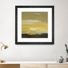 Contemporary Landscape II by Lisa Ridgers on GIANT ART - brown abstract