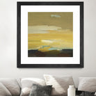 Contemporary Landscape II by Lisa Ridgers on GIANT ART - brown abstract