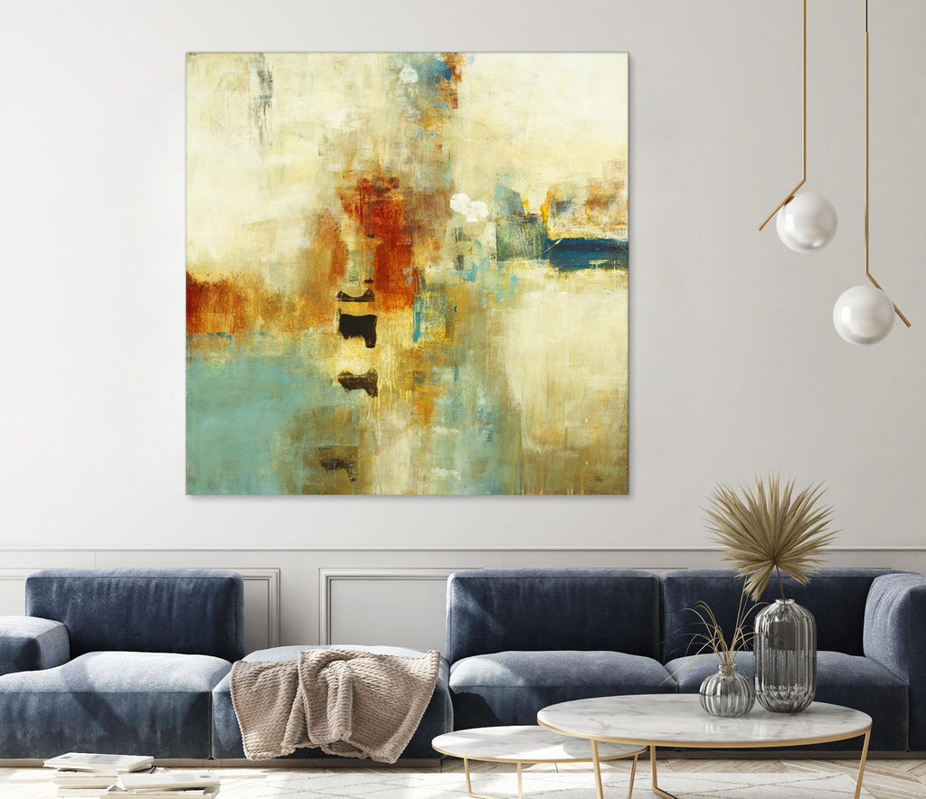 Casual Fling by Lisa Ridgers on GIANT ART - orange abstract