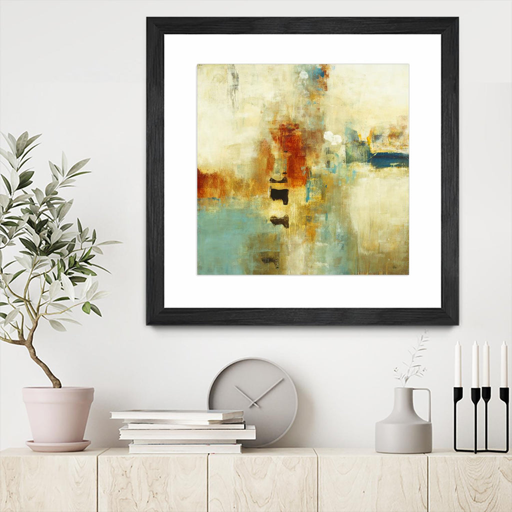 Casual Fling by Lisa Ridgers on GIANT ART - orange abstract