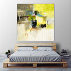 Get Aquainted III by Lisa Ridgers on GIANT ART - beige abstract