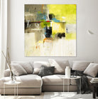 Get Aquainted III by Lisa Ridgers on GIANT ART - beige abstract