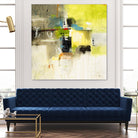 Get Aquainted III by Lisa Ridgers on GIANT ART - beige abstract