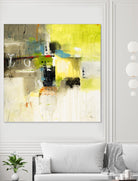 Get Aquainted III by Lisa Ridgers on GIANT ART - beige abstract