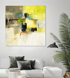 Get Aquainted III by Lisa Ridgers on GIANT ART - beige abstract