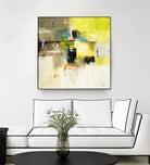 Get Aquainted III by Lisa Ridgers on GIANT ART - beige abstract