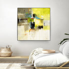 Get Aquainted III by Lisa Ridgers on GIANT ART - beige abstract