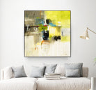 Get Aquainted III by Lisa Ridgers on GIANT ART - beige abstract