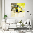 Get Aquainted III by Lisa Ridgers on GIANT ART - beige abstract