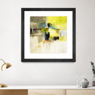 Get Aquainted III by Lisa Ridgers on GIANT ART - beige abstract