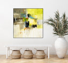 Get Aquainted III by Lisa Ridgers on GIANT ART - beige abstract