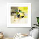 Get Aquainted III by Lisa Ridgers on GIANT ART - beige abstract