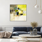 Get Aquainted III by Lisa Ridgers on GIANT ART - beige abstract