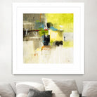 Get Aquainted III by Lisa Ridgers on GIANT ART - beige abstract