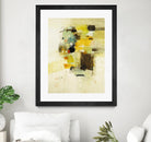 Get Aquainted I by Lisa Ridgers on GIANT ART - beige abstract