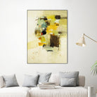 Get Aquainted I by Lisa Ridgers on GIANT ART - beige abstract